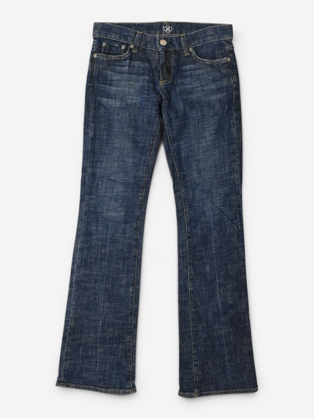 BEBE Late 2000s Denim Low Rise Bootcut Jeans
